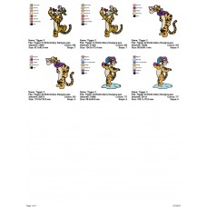 Package 3 Tigger 11 Embroidery Designs